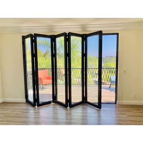 Bifold patio doors feature expansive panels that fold open like an accordion to extend your living space. . Eris bifold door reviews